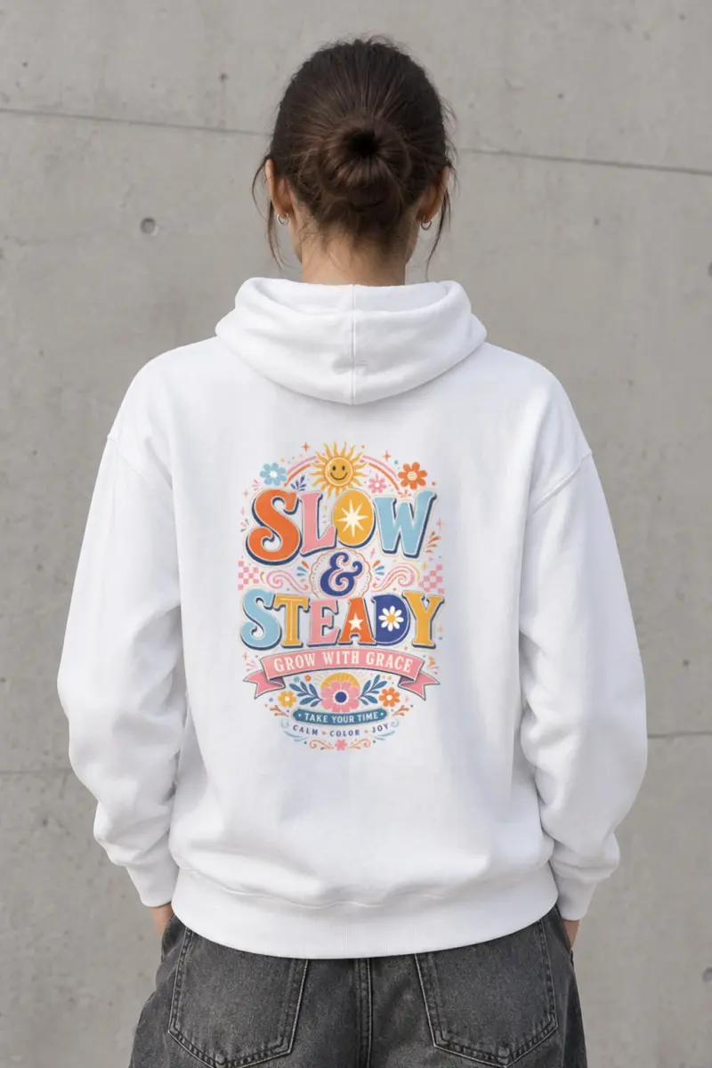 "Slow & Steady" Heavy Blend Unisex Pullover Hoodie