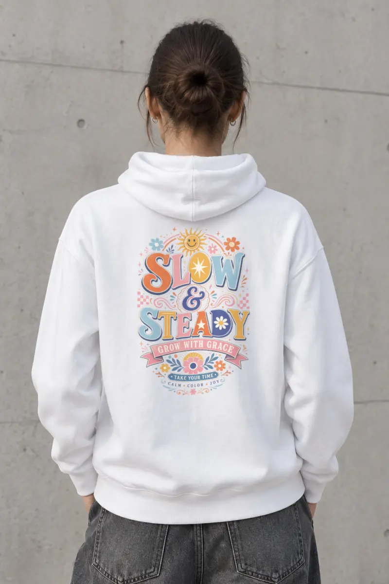 "Slow & Steady" Heavy Blend Unisex Pullover Hoodie