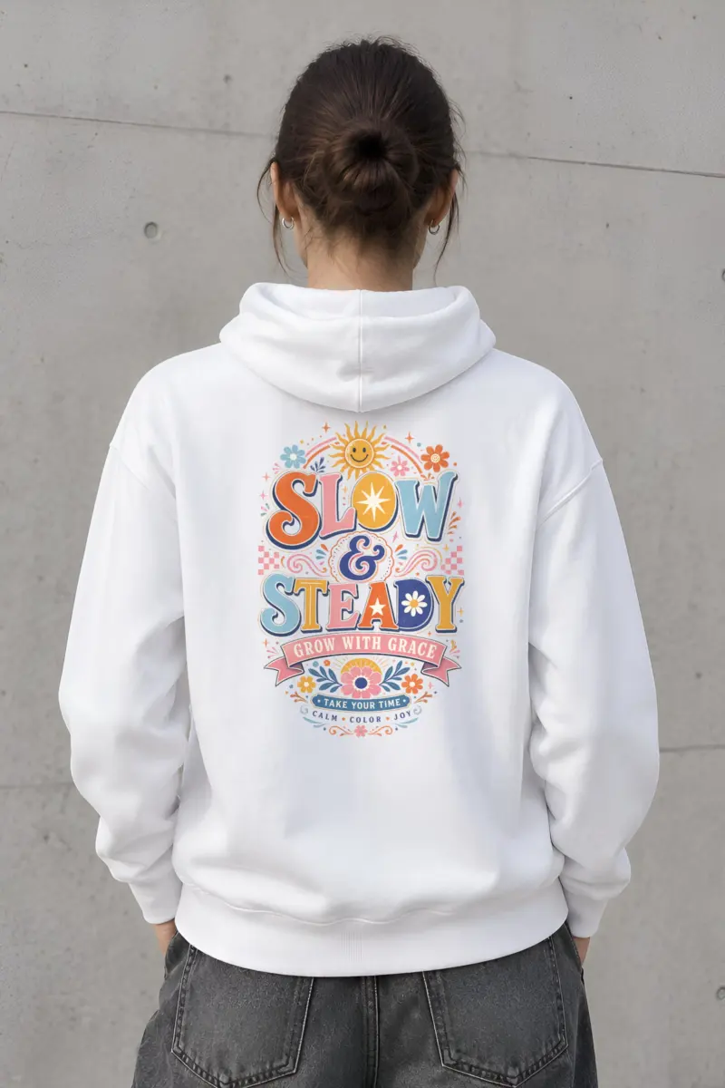 "Slow & Steady" Heavy Blend Unisex Pullover Hoodie