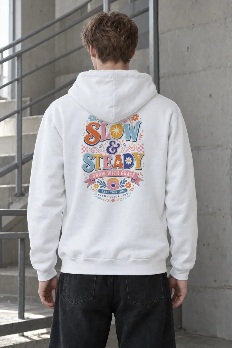 "Slow & Steady" Heavy Blend Unisex Pullover Hoodie