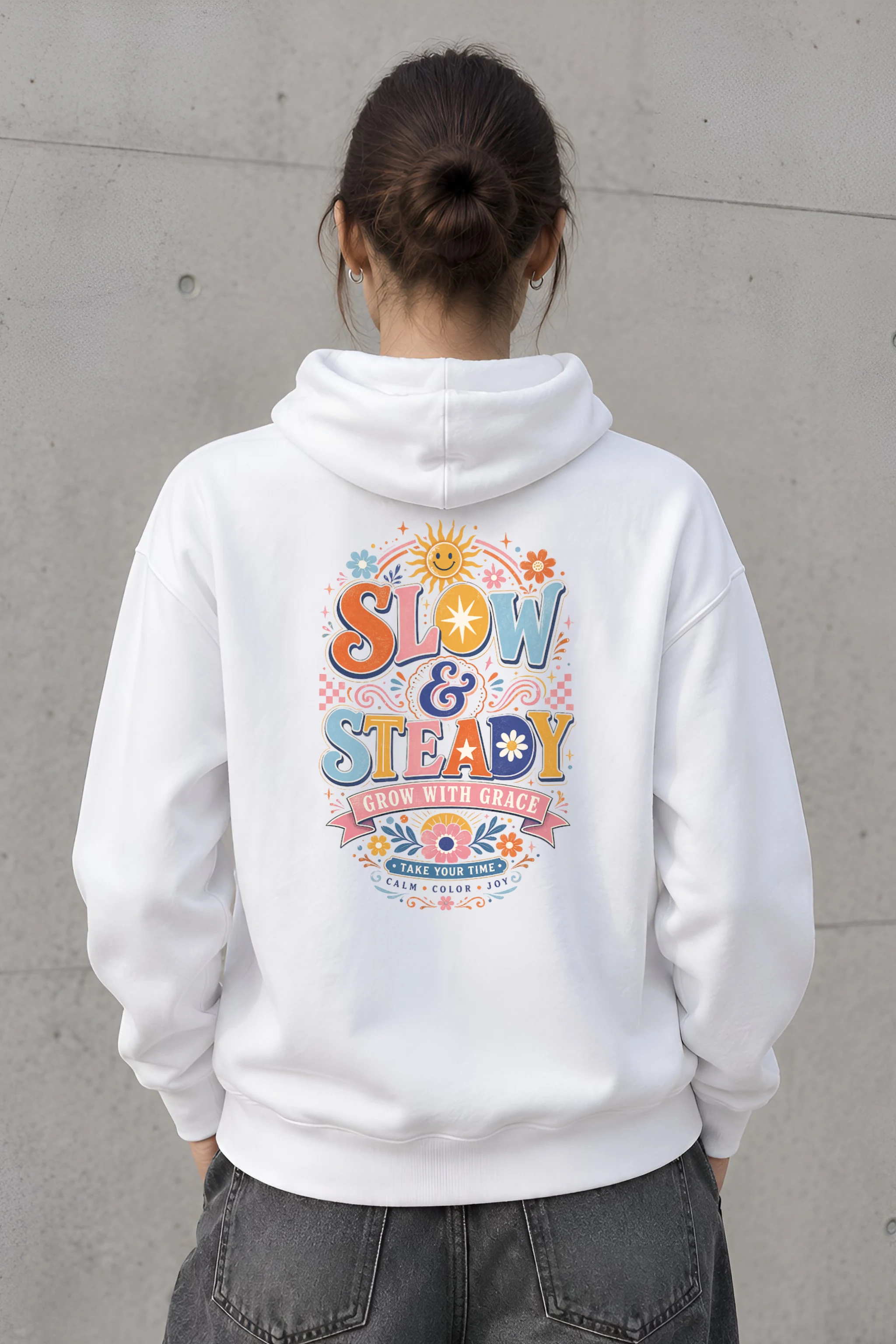 "Slow & Steady" Heavy Blend Unisex Pullover Hoodie