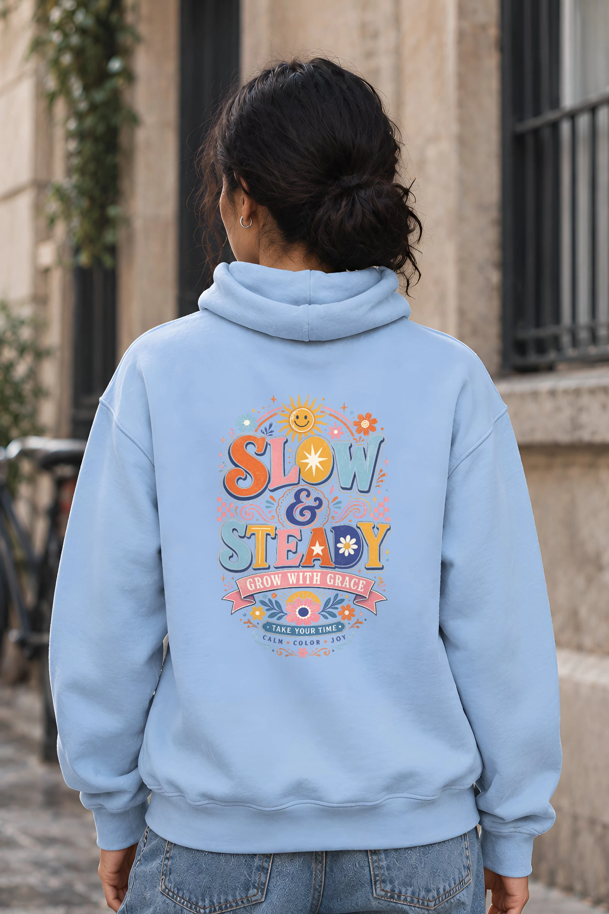 "Slow & Steady" Heavy Blend Unisex Pullover Hoodie