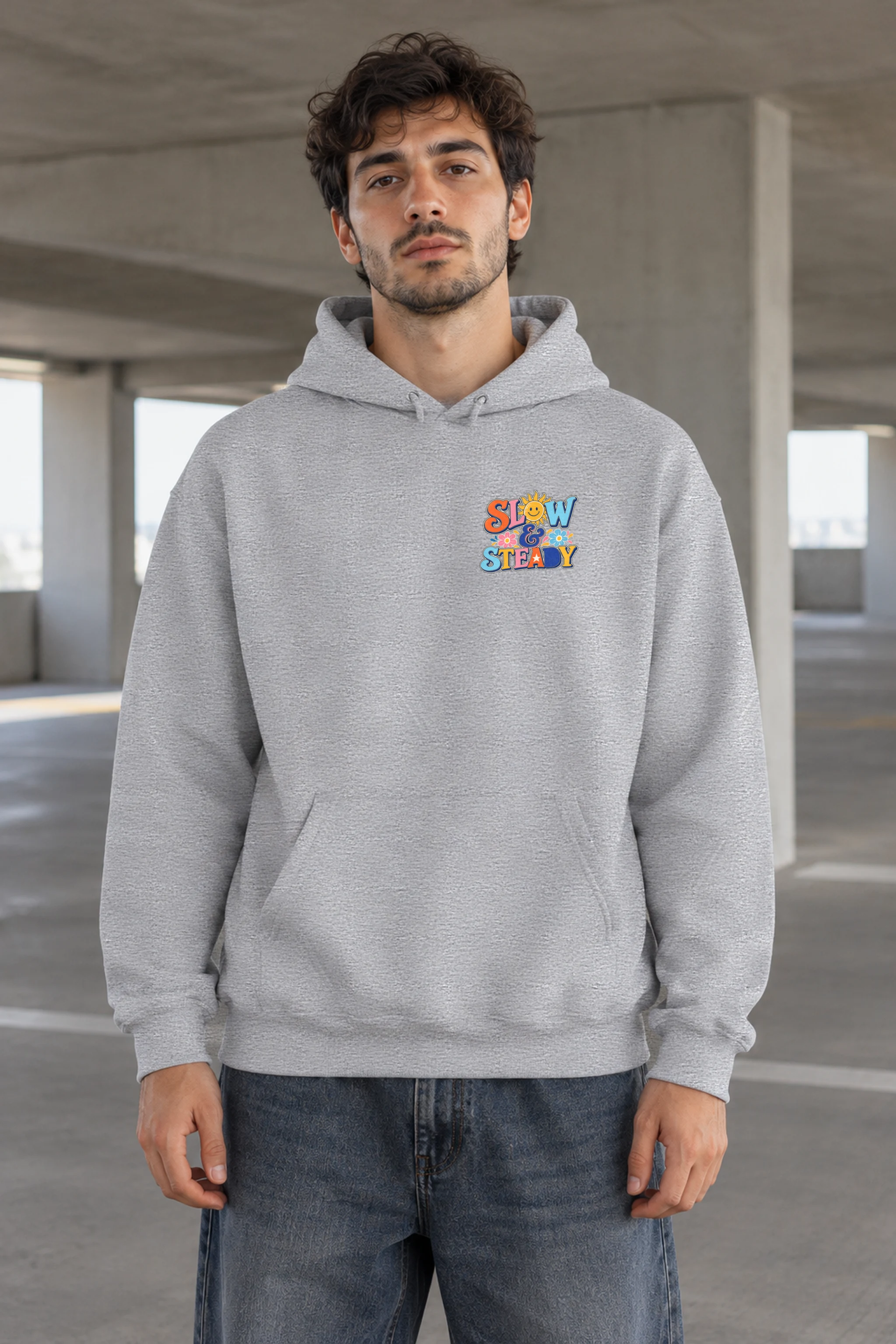 "Slow & Steady" Heavy Blend Unisex Pullover Hoodie