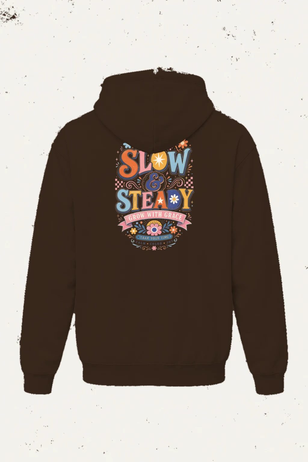 "Slow & Steady" Heavy Blend Unisex Pullover Hoodie | Gildan 18500