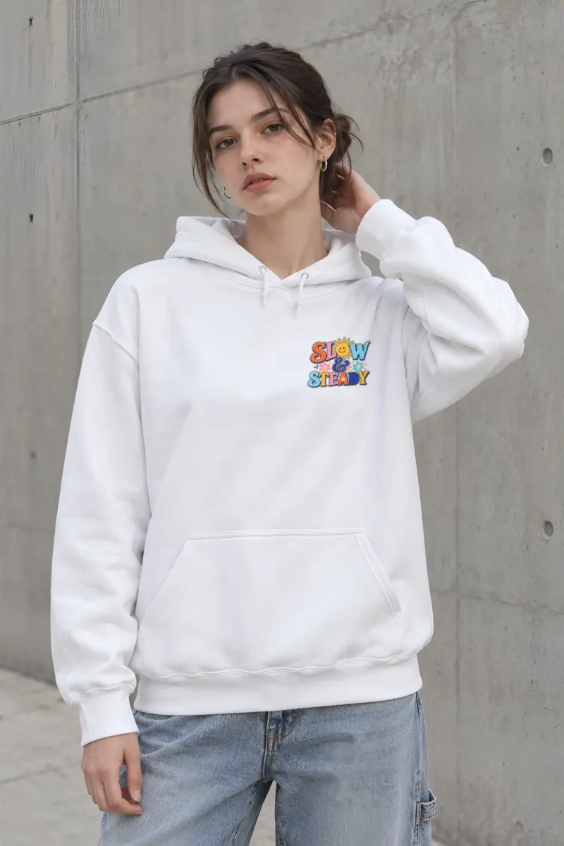 "Slow & Steady" Heavy Blend Unisex Pullover Hoodie