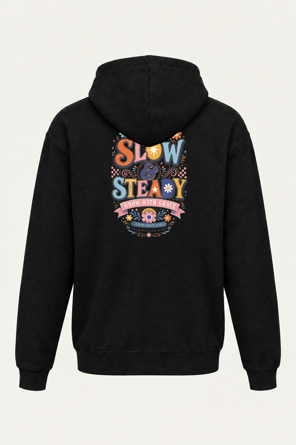 "Slow & Steady" Heavy Blend Unisex Pullover Hoodie | Gildan 18500