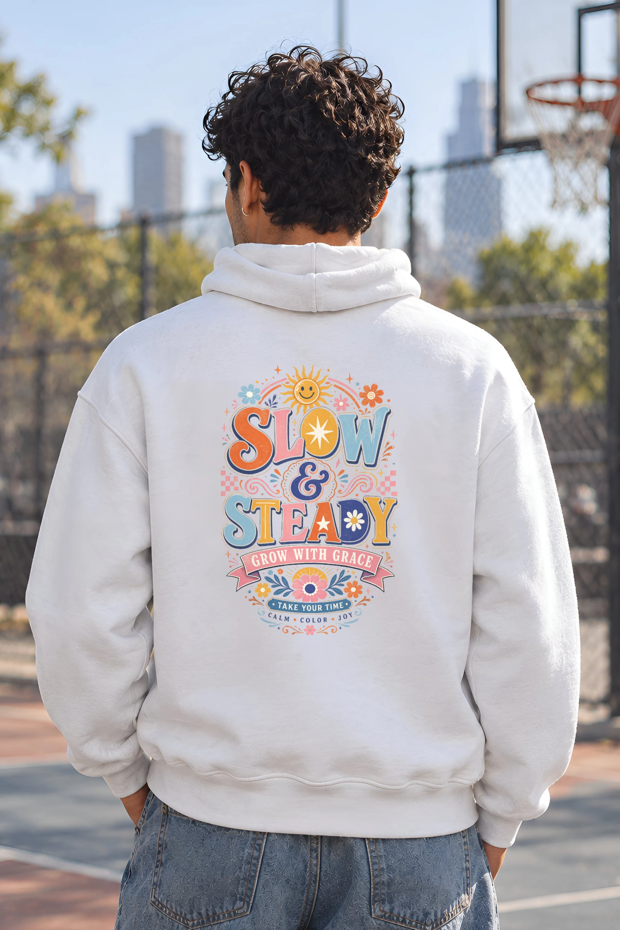 "Slow & Steady" Heavy Blend Unisex Pullover Hoodie