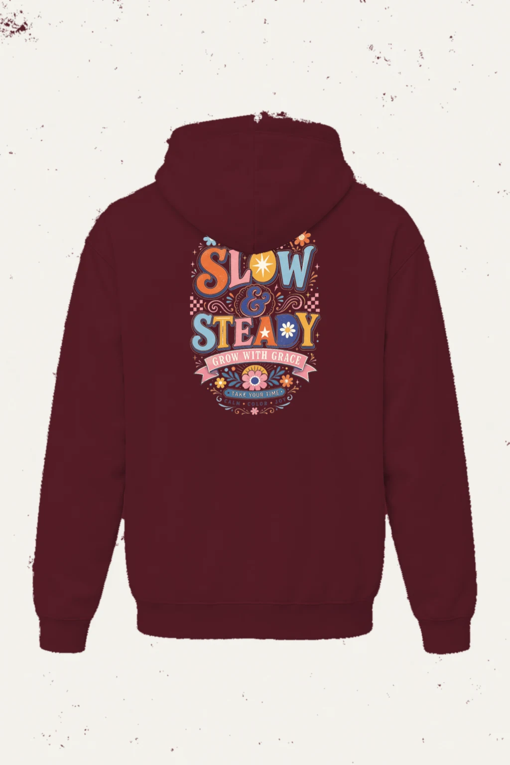 "Slow & Steady" Heavy Blend Unisex Pullover Hoodie | Gildan 18500