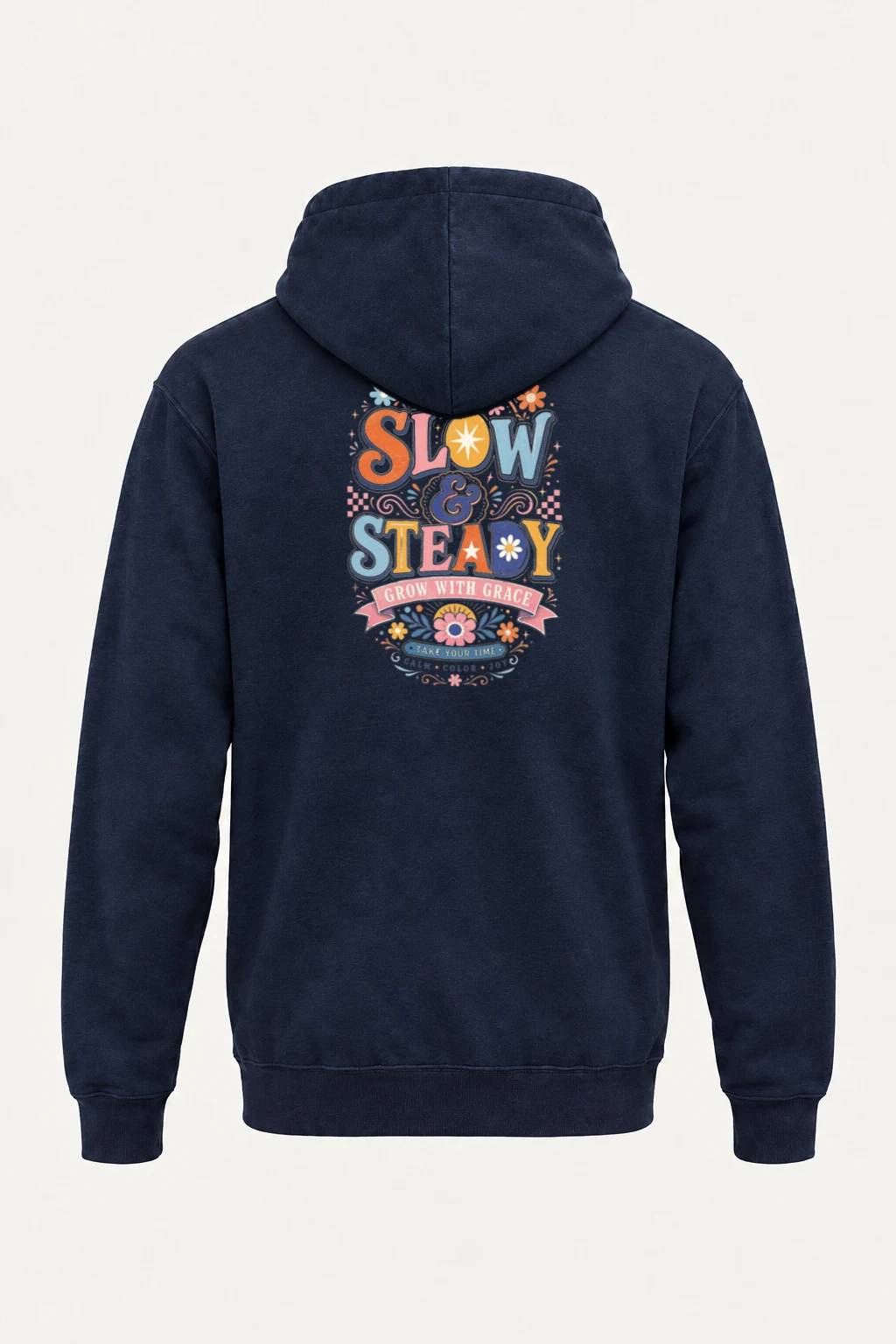 "Slow & Steady" Heavy Blend Unisex Pullover Hoodie | Gildan 18500