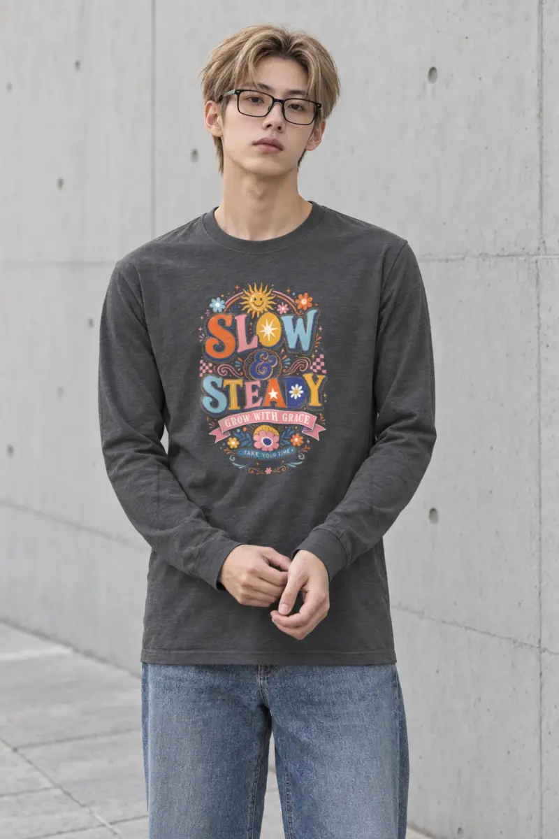 "Slow & Steady" Unisex Longsleeve T-shirt