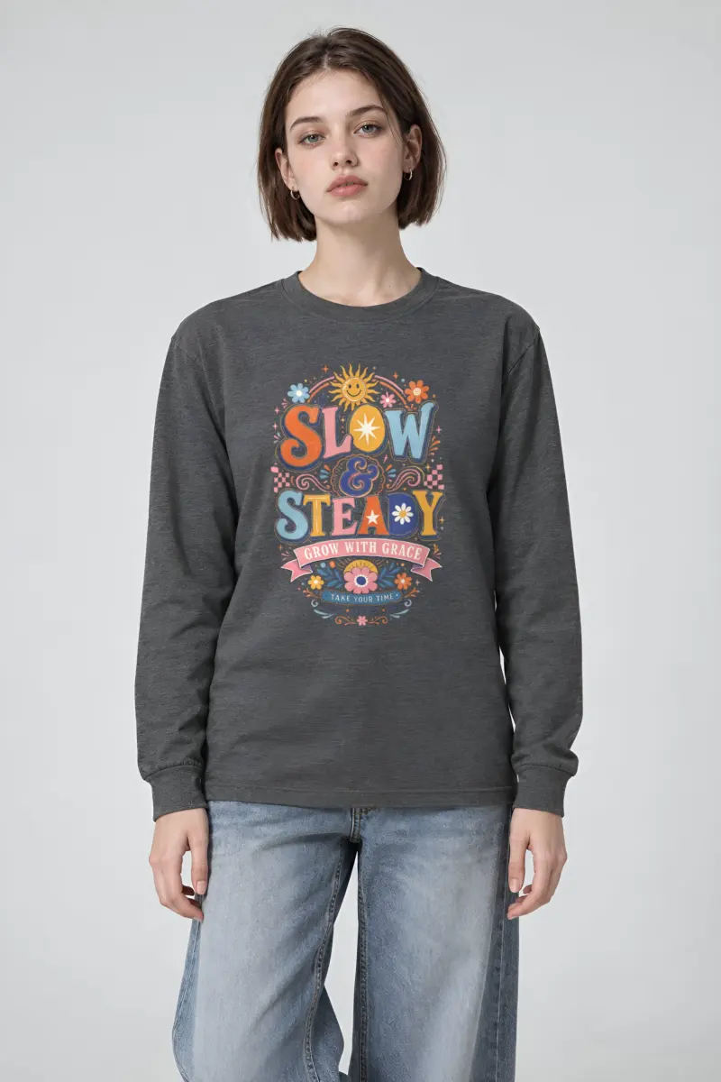 "Slow & Steady" Unisex Longsleeve T-shirt
