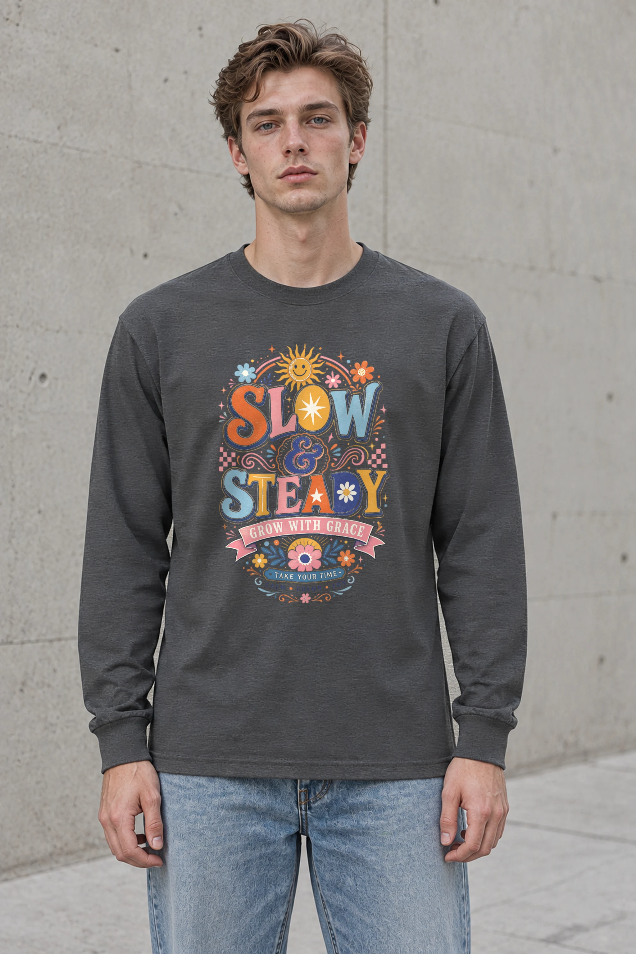 "Slow & Steady" Unisex Longsleeve T-shirt