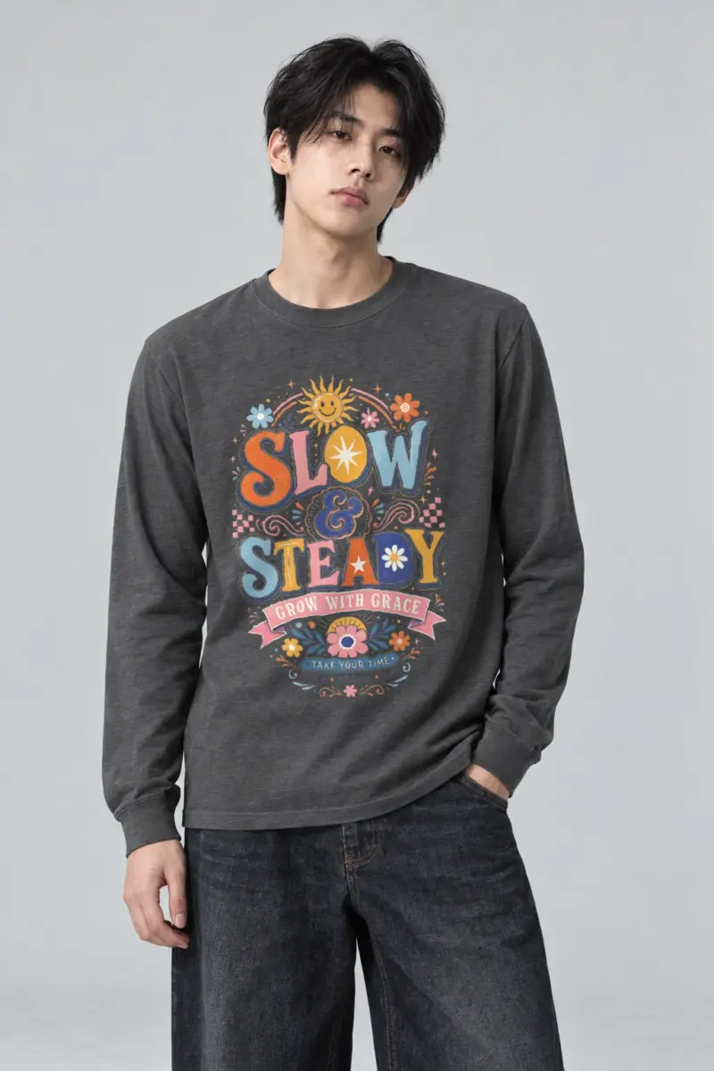 "Slow & Steady" Unisex Longsleeve T-shirt