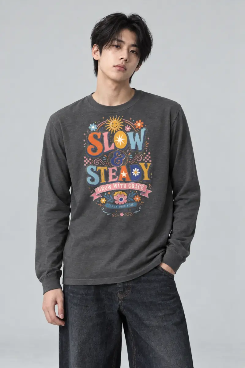 "Slow & Steady" Unisex Longsleeve T-shirt