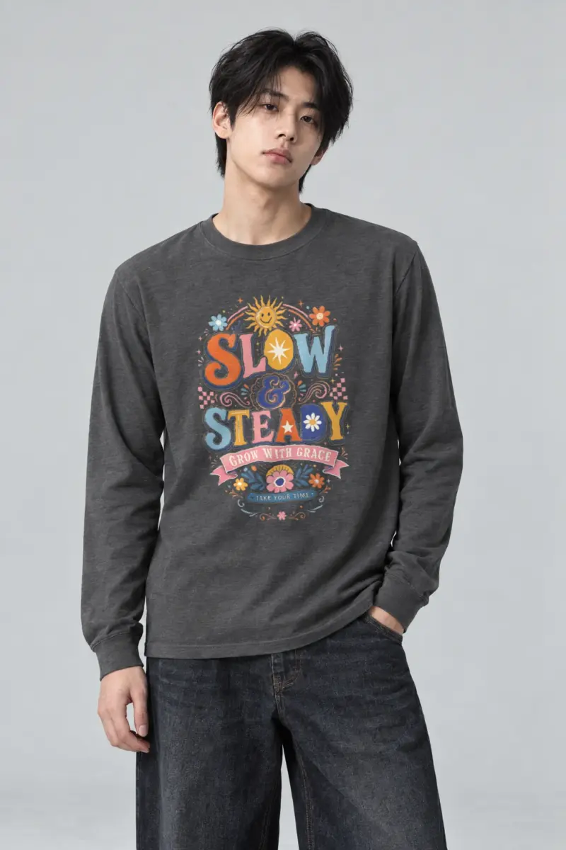 "Slow & Steady" Unisex Longsleeve T-shirt