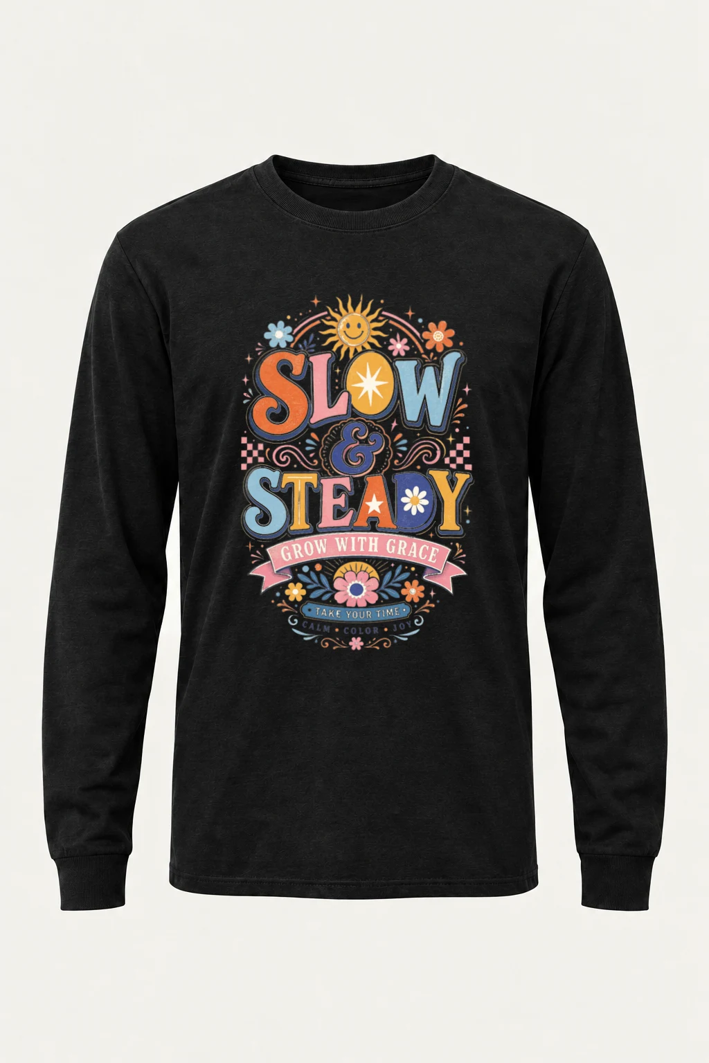"Slow & Steady" Unisex Longsleeve T-shirt | Gildan 2400