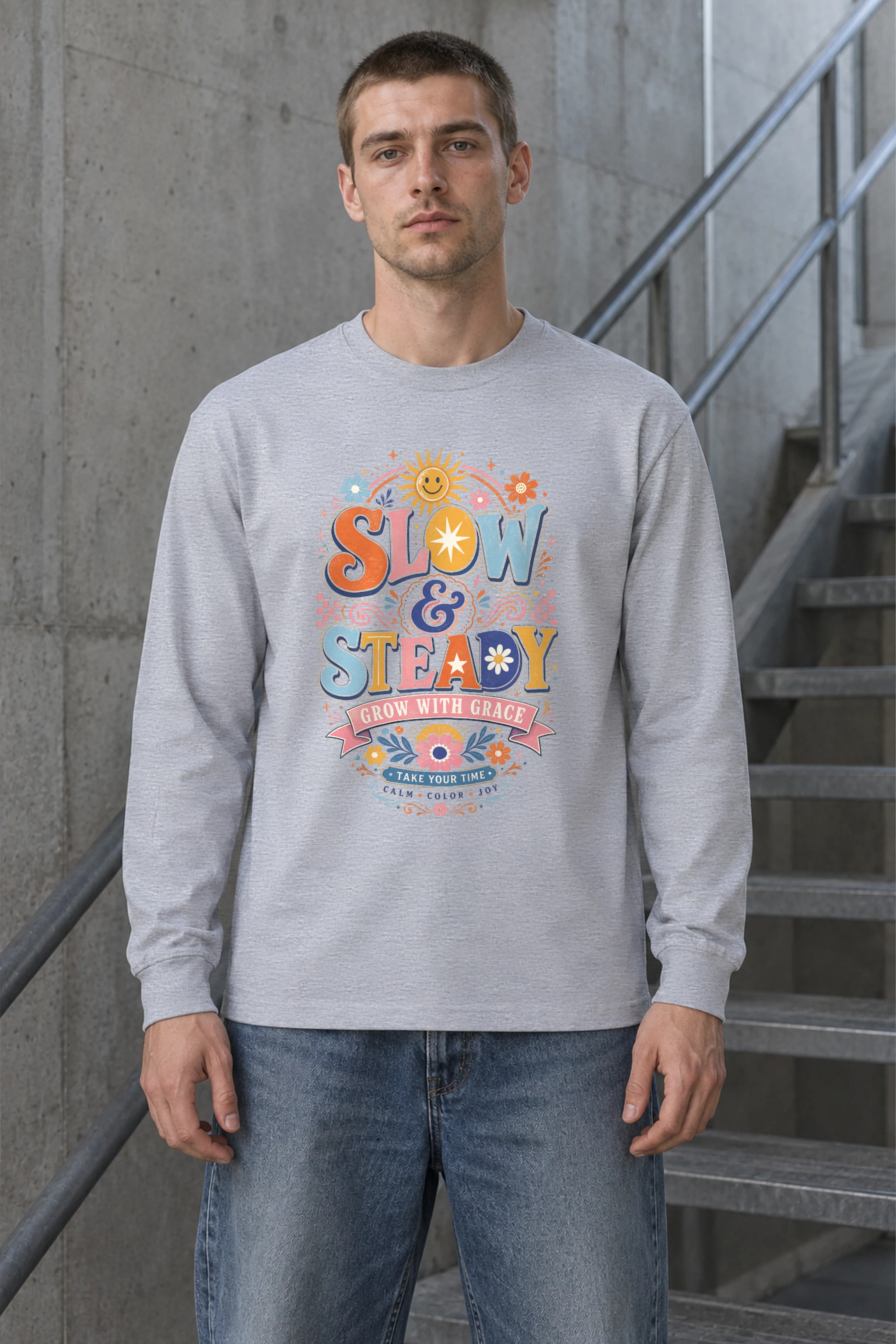 "Slow & Steady" Unisex Longsleeve T-shirt