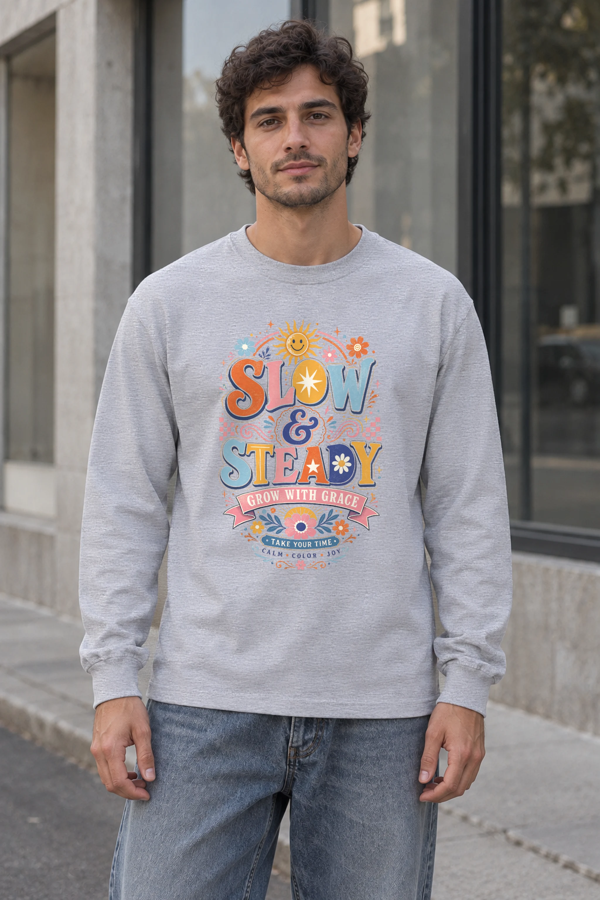 "Slow & Steady" Unisex Longsleeve T-shirt