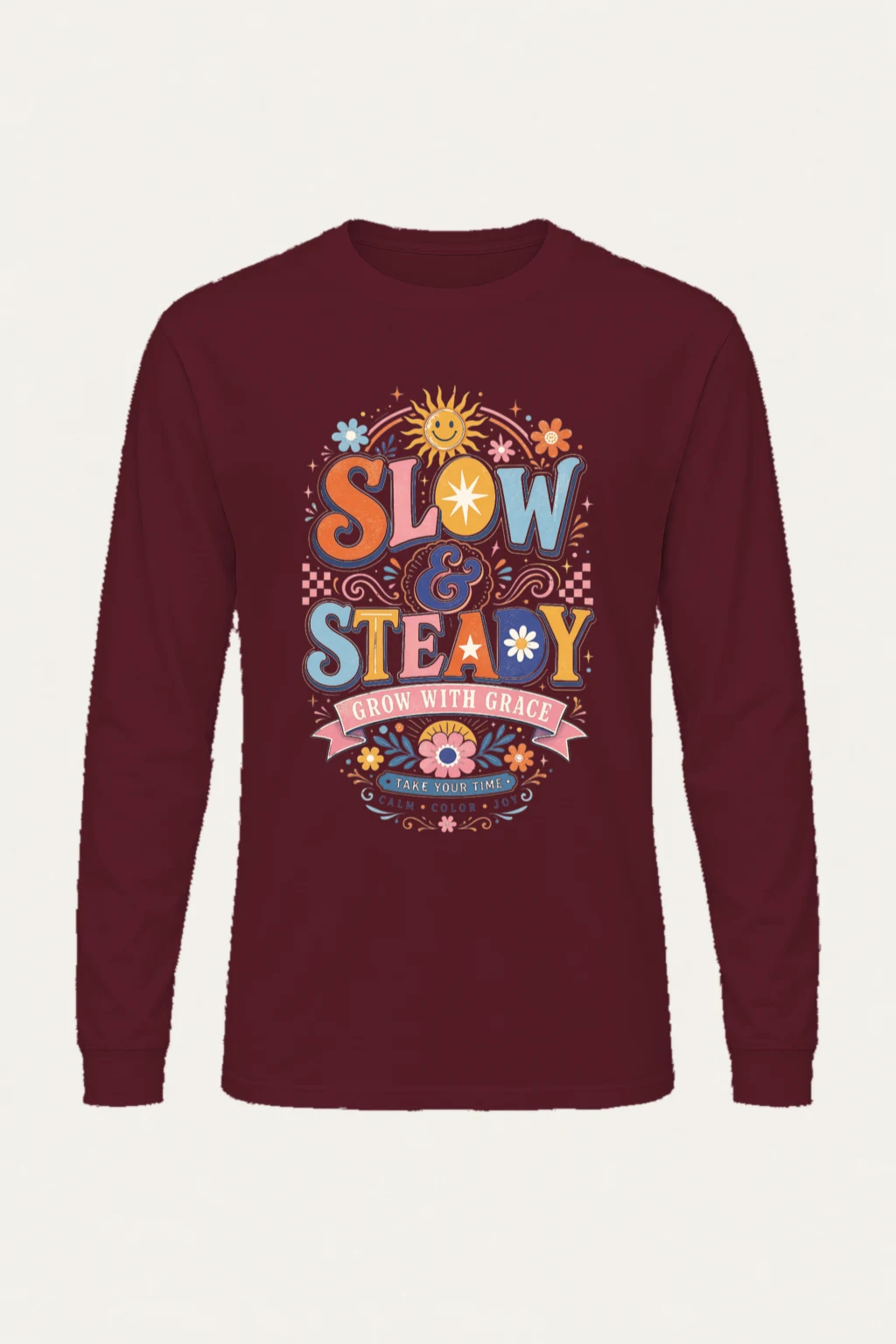 "Slow & Steady" Unisex Longsleeve T-shirt | Gildan 2400