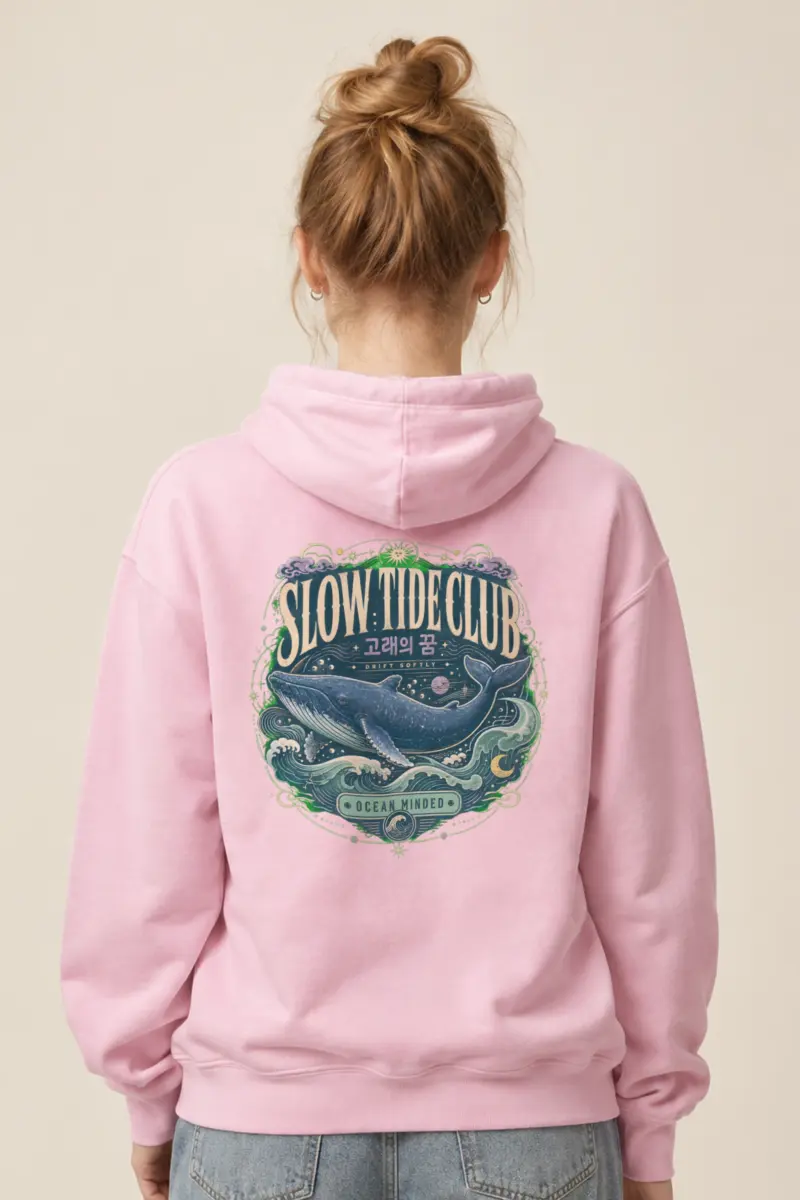 "Slow Tide Club" Heavy Blend Unisex Pullover Hoodie