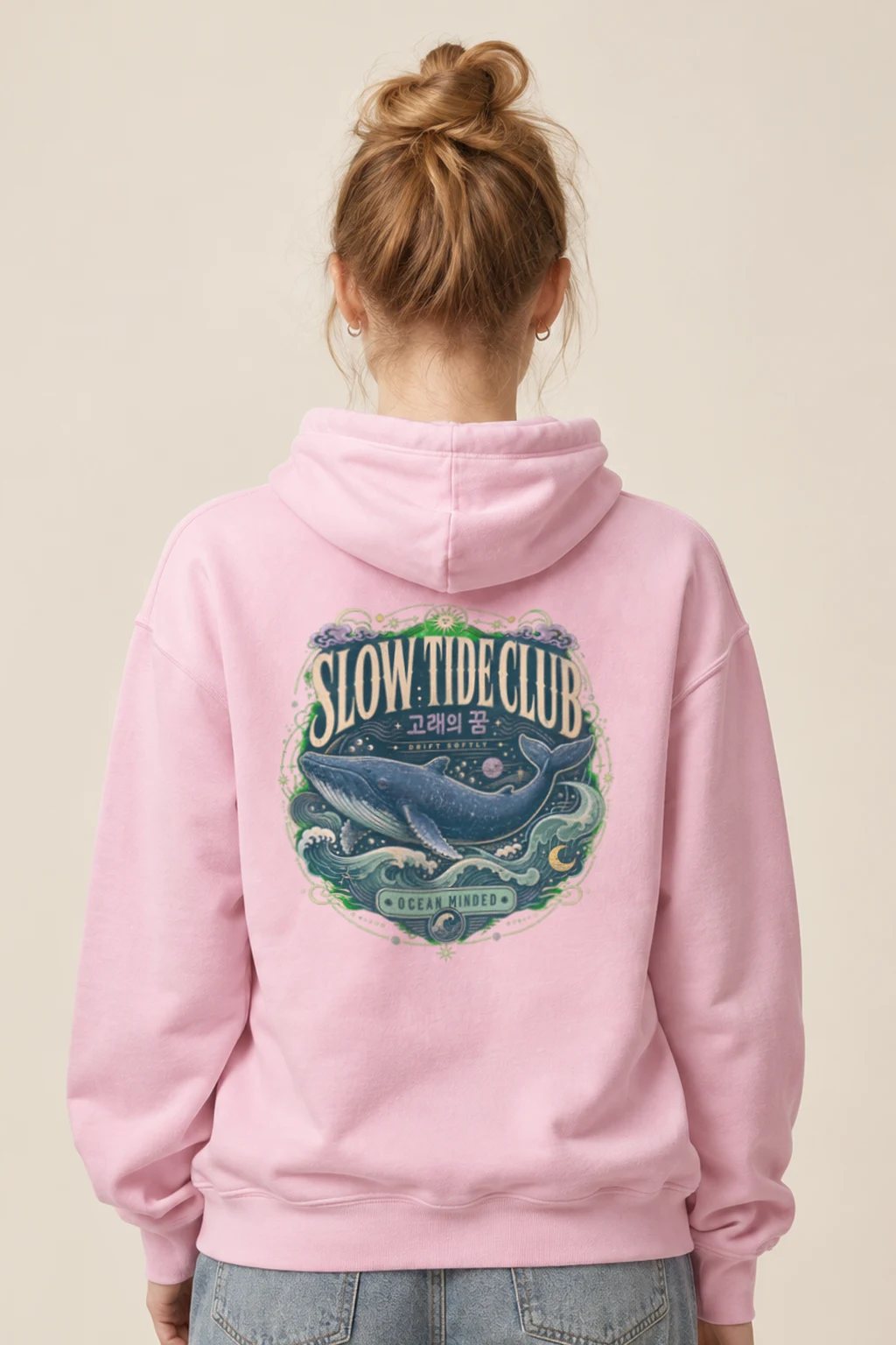 "Slow Tide Club" Heavy Blend Unisex Pullover Hoodie