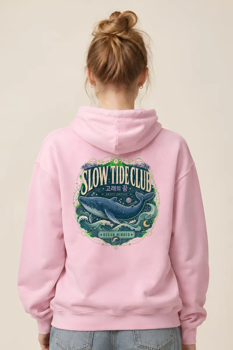 "Slow Tide Club" Heavy Blend Unisex Pullover Hoodie