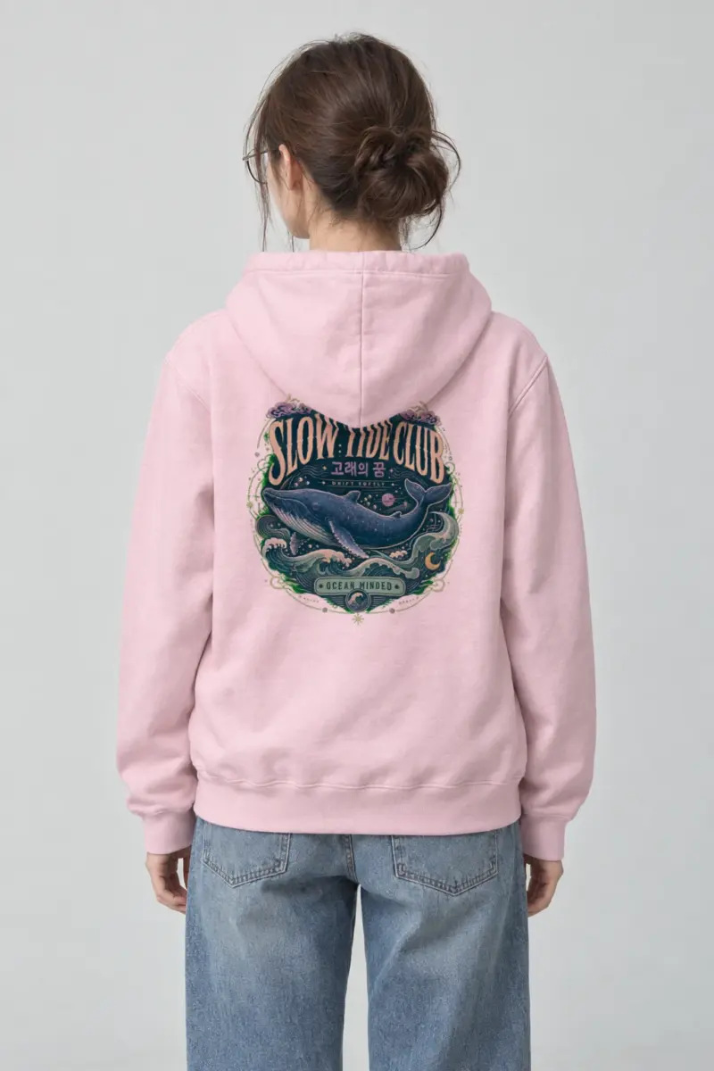 "Slow Tide Club" Heavy Blend Unisex Pullover Hoodie