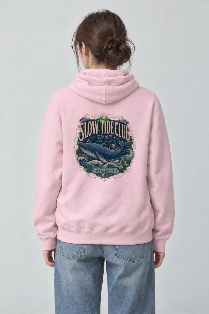 "Slow Tide Club" Heavy Blend Unisex Pullover Hoodie