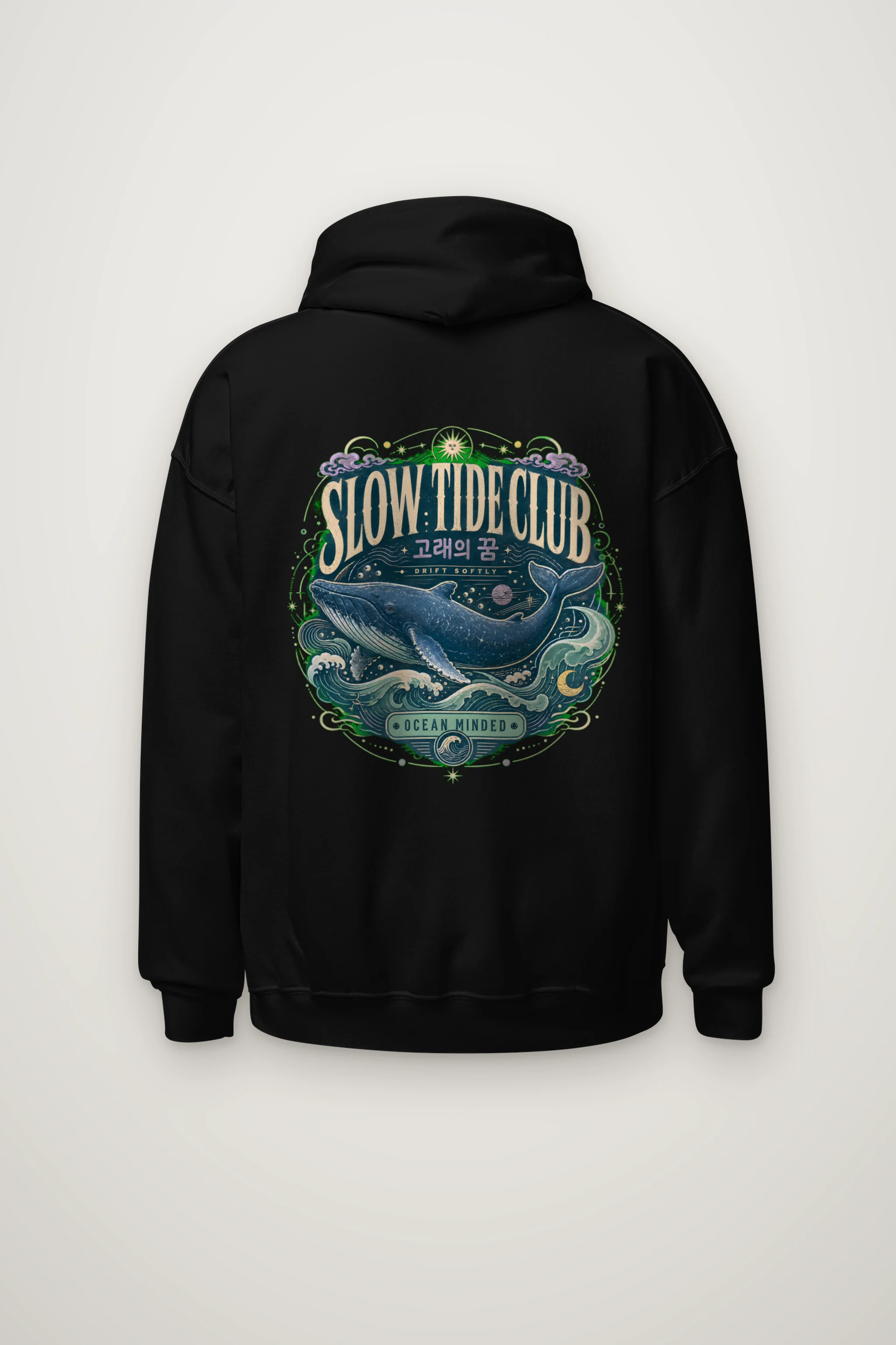"Slow Tide Club" Heavy Blend Unisex Pullover Hoodie