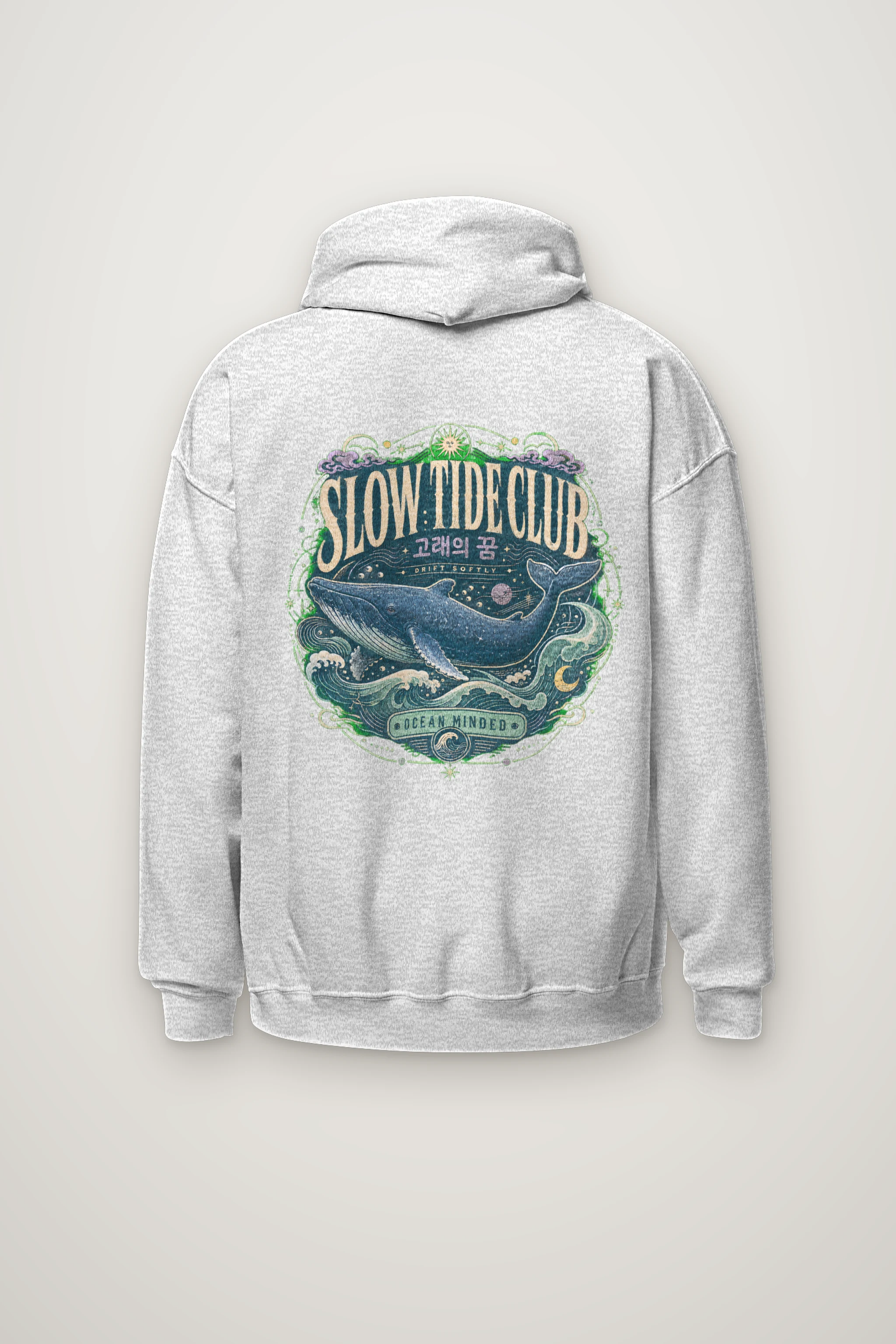 "Slow Tide Club" Heavy Blend Unisex Pullover Hoodie