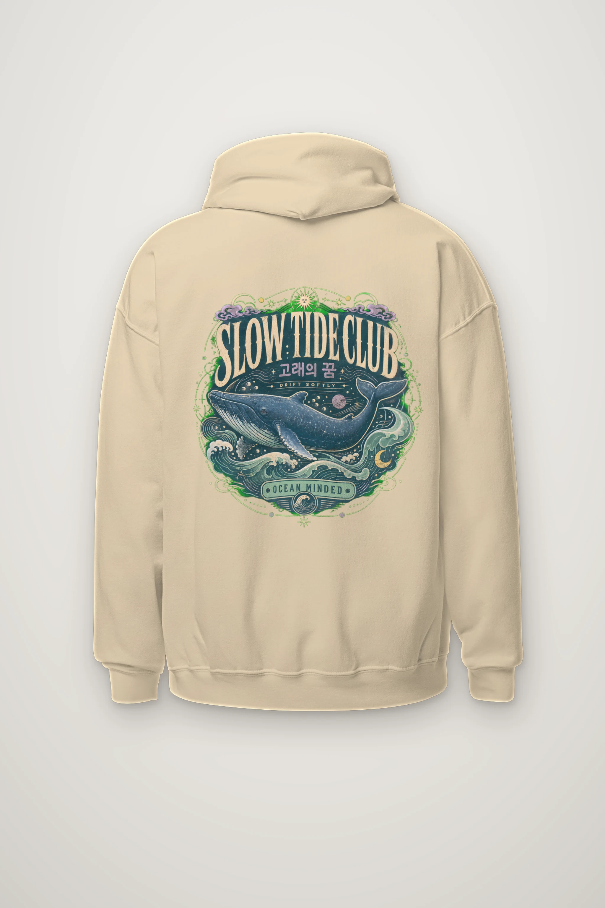 "Slow Tide Club" Heavy Blend Unisex Pullover Hoodie