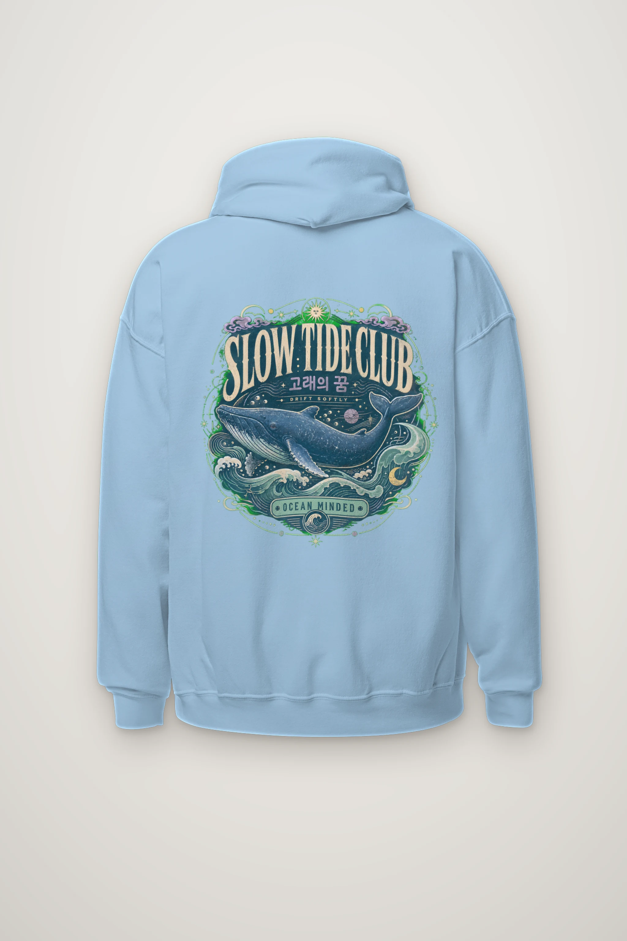 "Slow Tide Club" Heavy Blend Unisex Pullover Hoodie