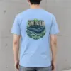 "Slow Tide Club" Heavyweight Unisex Crewneck T-shirt