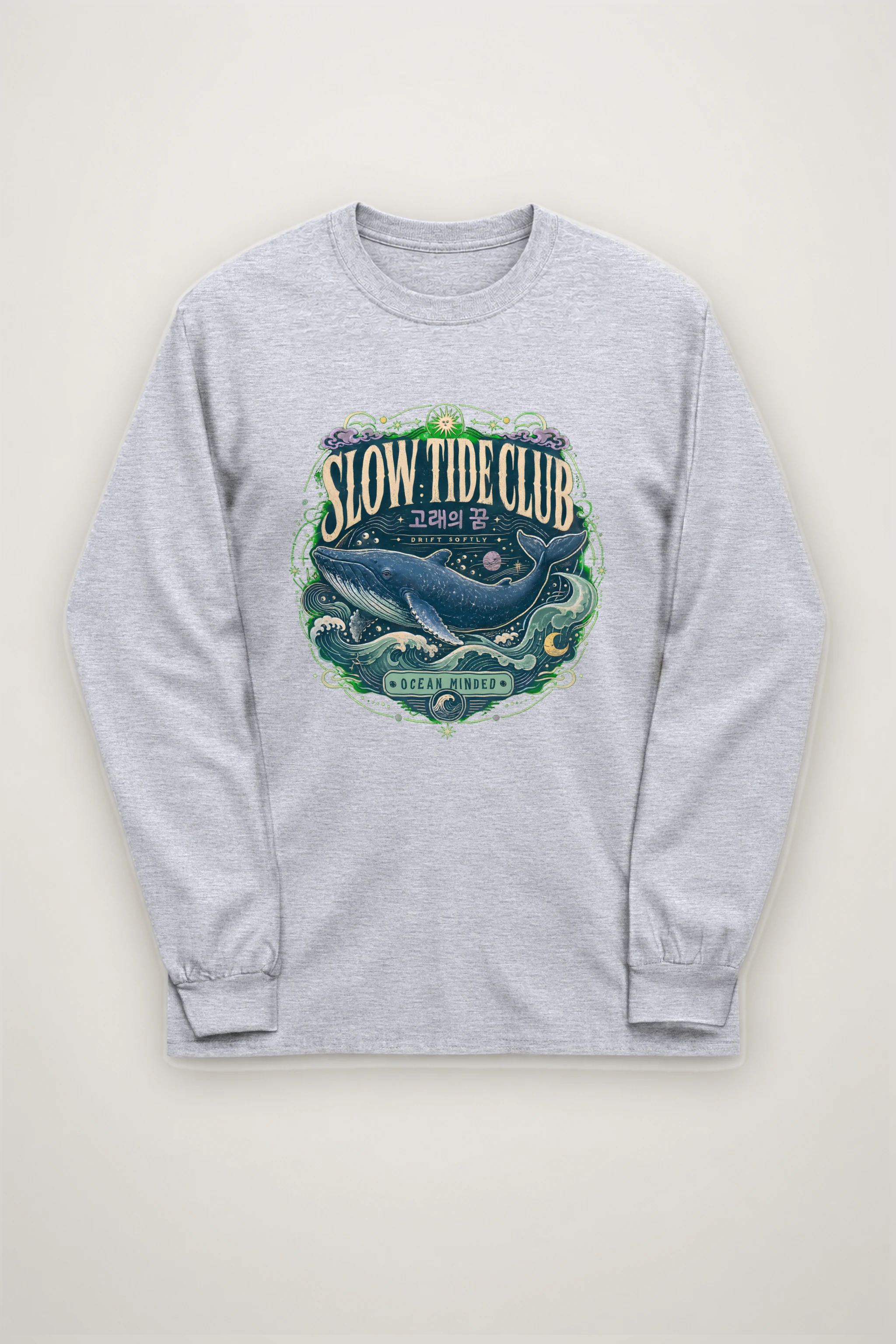 "Slow Tide Club" Unisex Longsleeve T-shirt