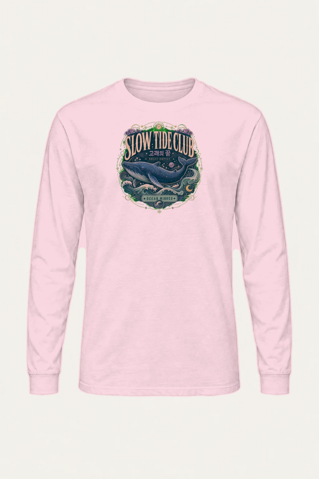 "Slow Tide Club" Unisex Longsleeve T-shirt | Gildan 2400