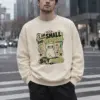 "Small And Sensitive" Unisex Sponge Fleece Crewneck Sweatshirt | Bella + Canvas 3901