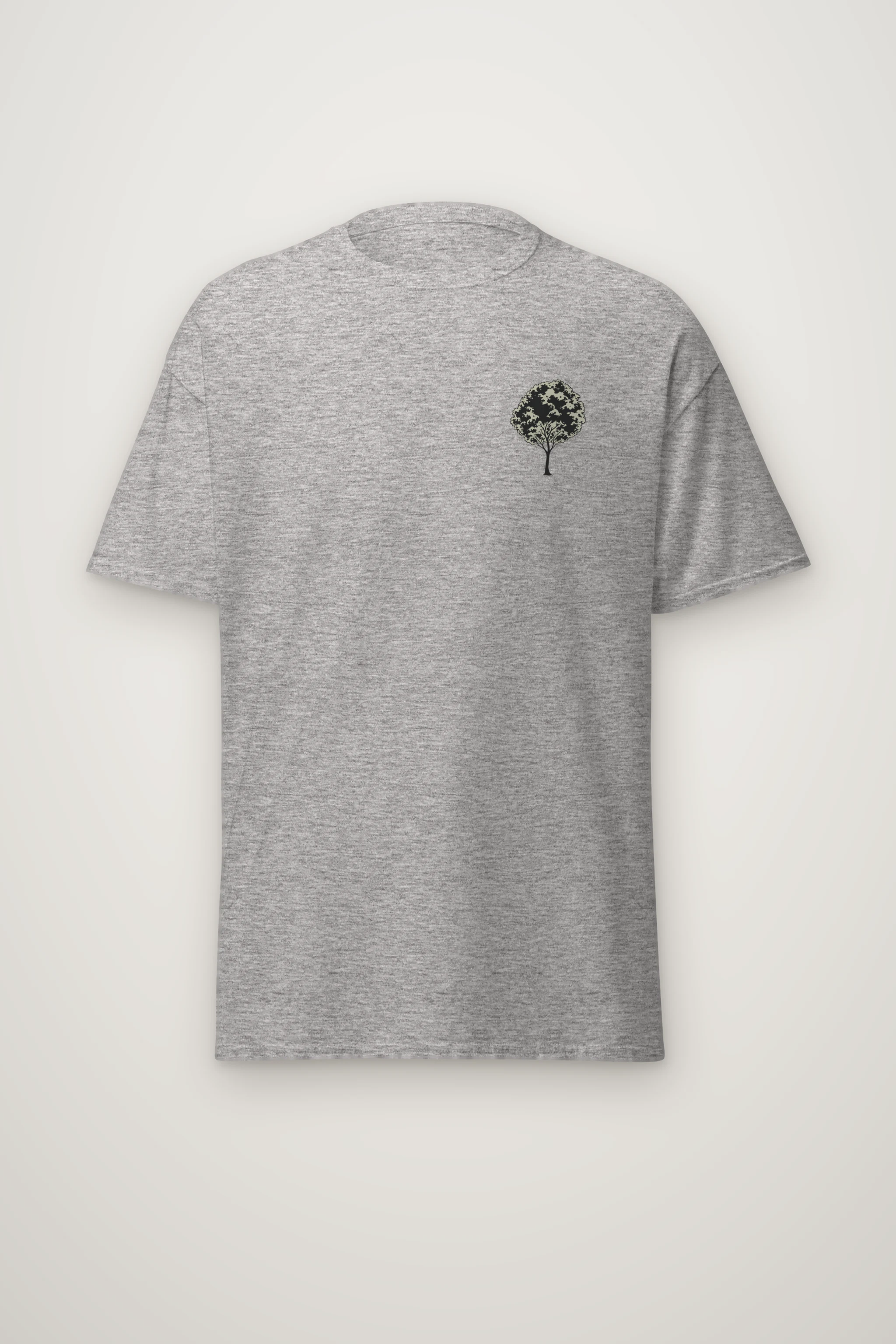 "Small Beneath The Tree" Heavyweight Unisex Crewneck T-shirt