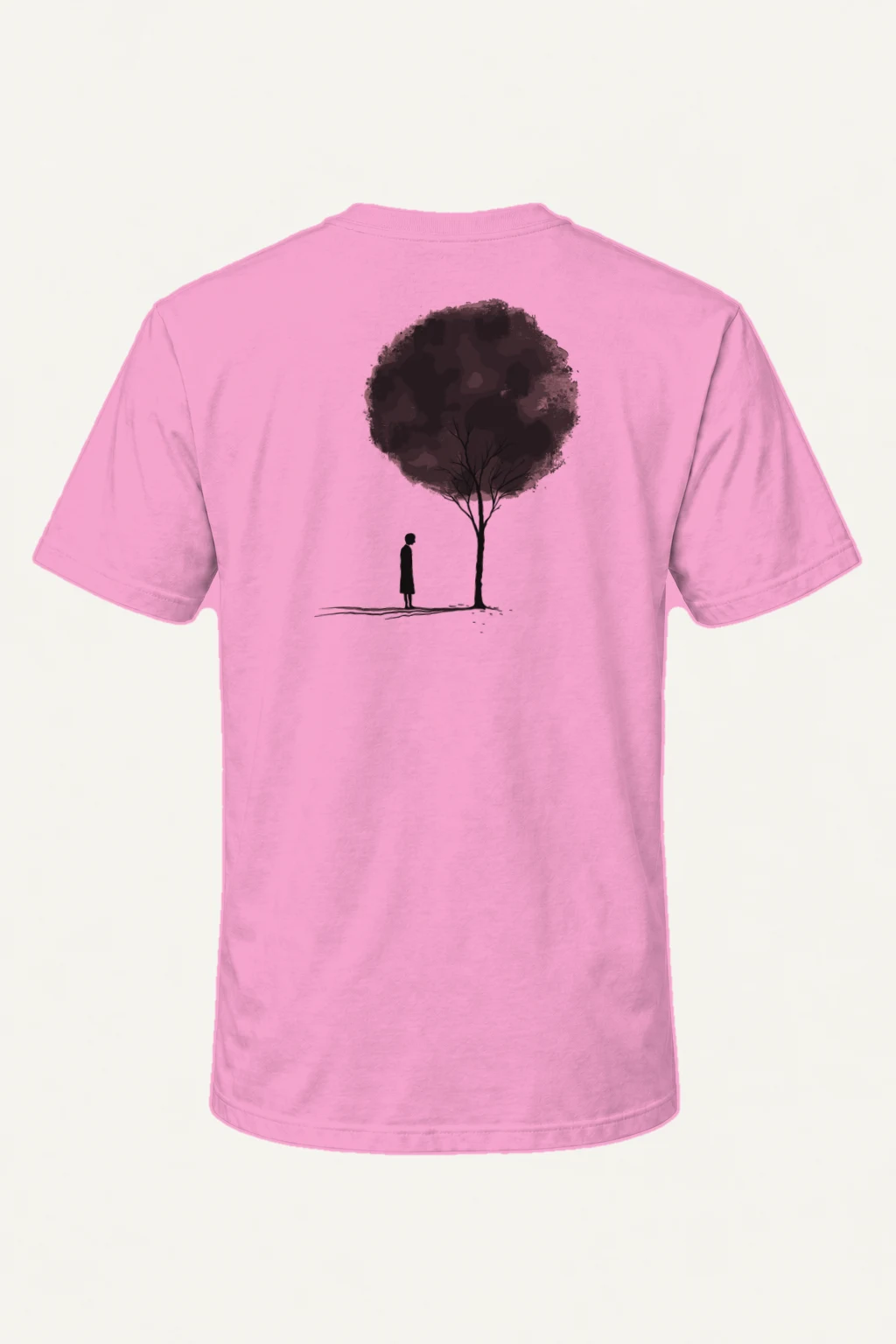 "Small Beneath The Tree" Heavyweight Unisex Crewneck T-shirt | Gildan 5000