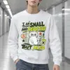 "Small Sensitive Cat" Heavy Blend Unisex Crewneck Sweatshirt