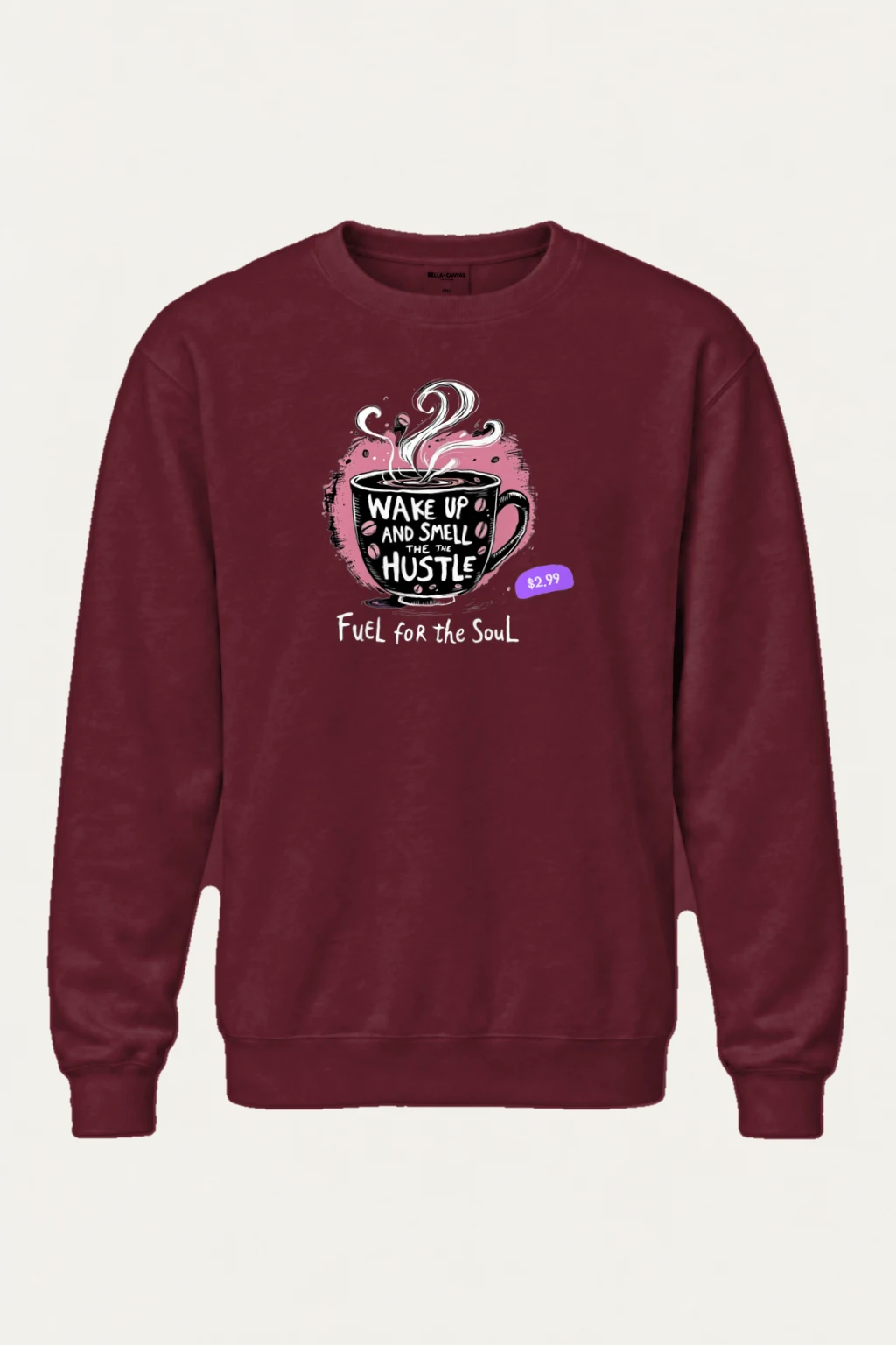 "Smell The Hustle" Heavy Blend Unisex Crewneck Sweatshirt | Gildan 18000