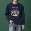 "Smiley Patch High-Tops" Unisex Longsleeve T-shirt