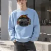 "Smogville Hot Rods" Heavy Blend Unisex Crewneck Sweatshirt | Gildan 18000