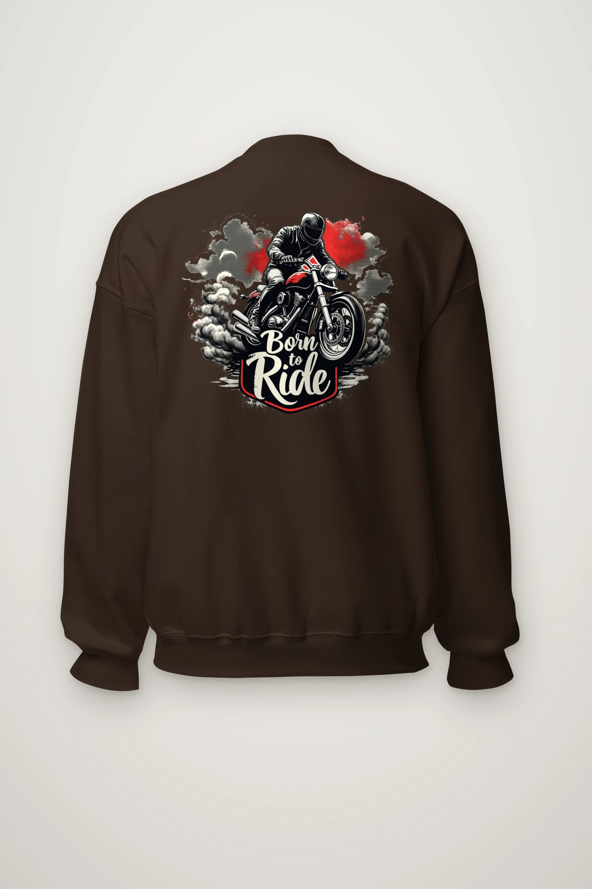 "Smoke Line Rider" Heavy Blend Unisex Crewneck Sweatshirt