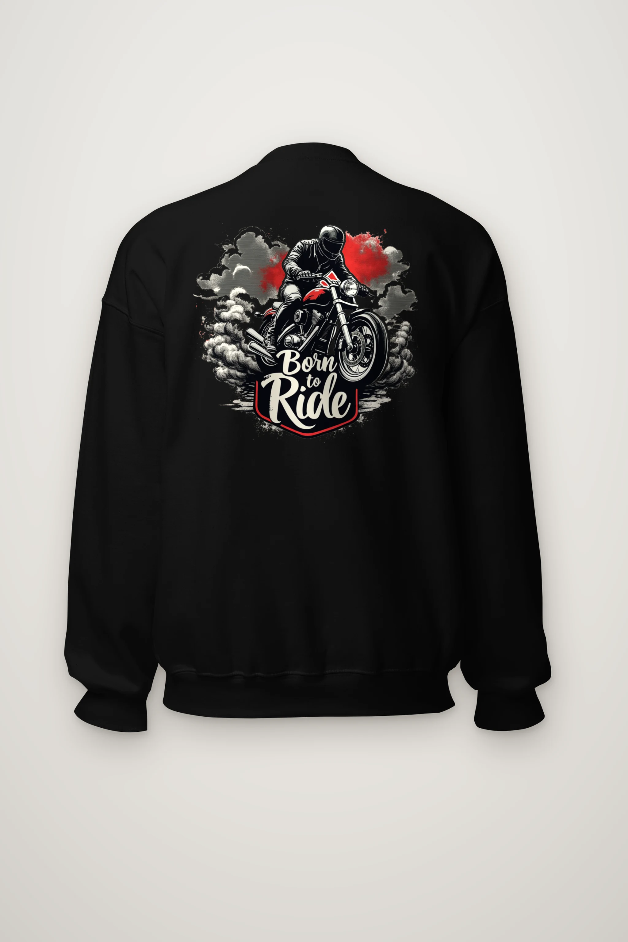 "Smoke Line Rider" Heavy Blend Unisex Crewneck Sweatshirt