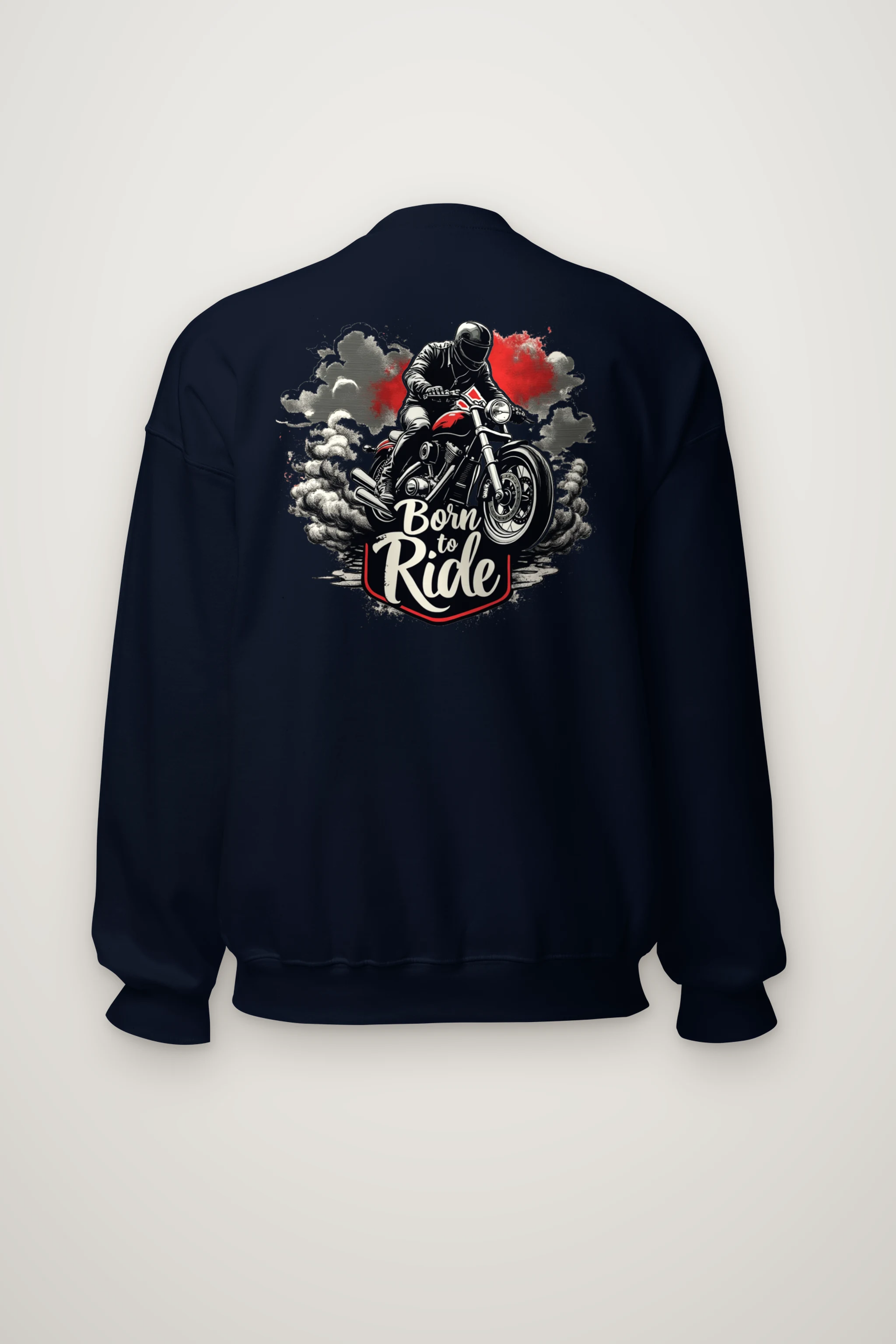 "Smoke Line Rider" Heavy Blend Unisex Crewneck Sweatshirt