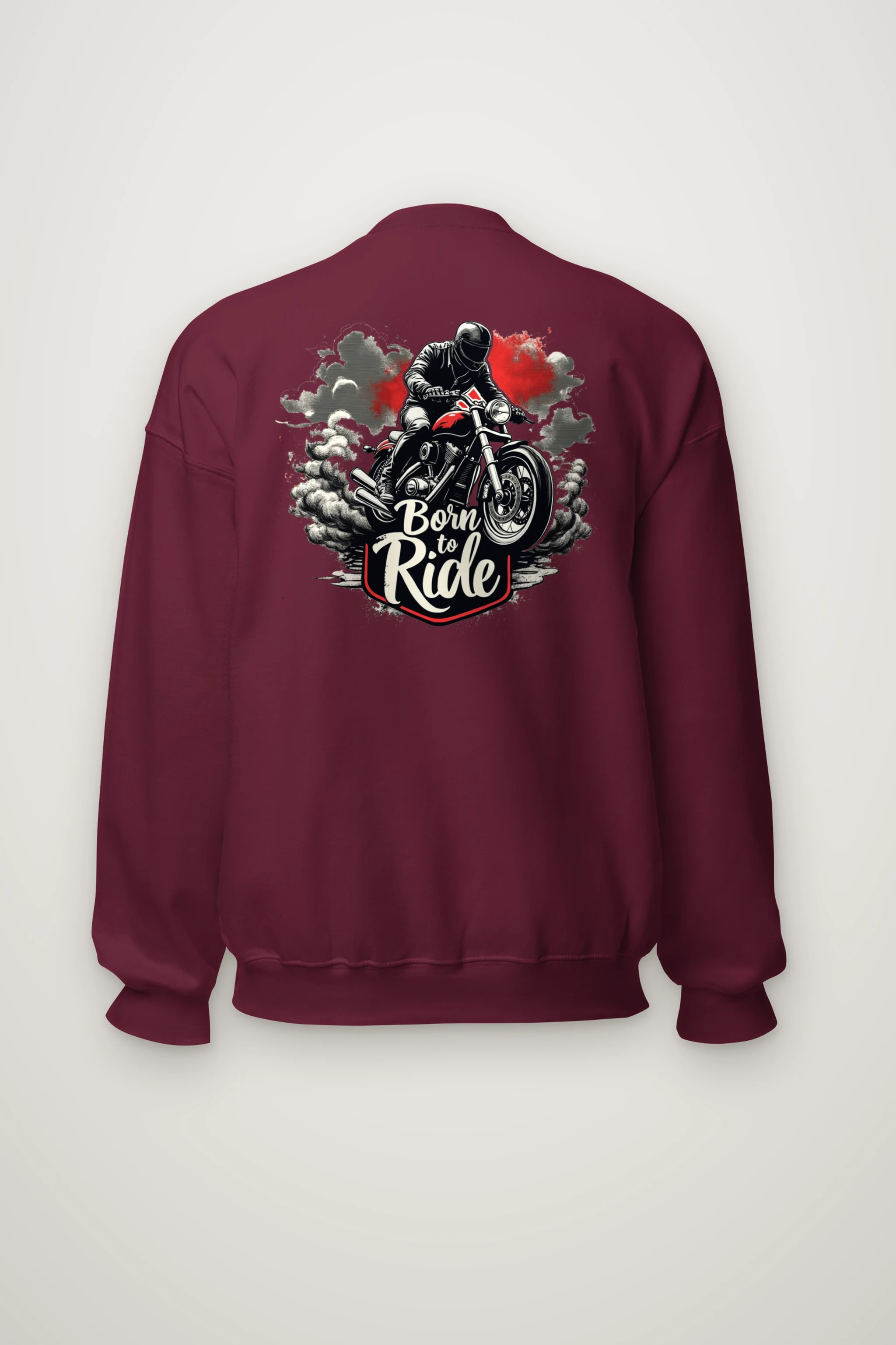 "Smoke Line Rider" Heavy Blend Unisex Crewneck Sweatshirt