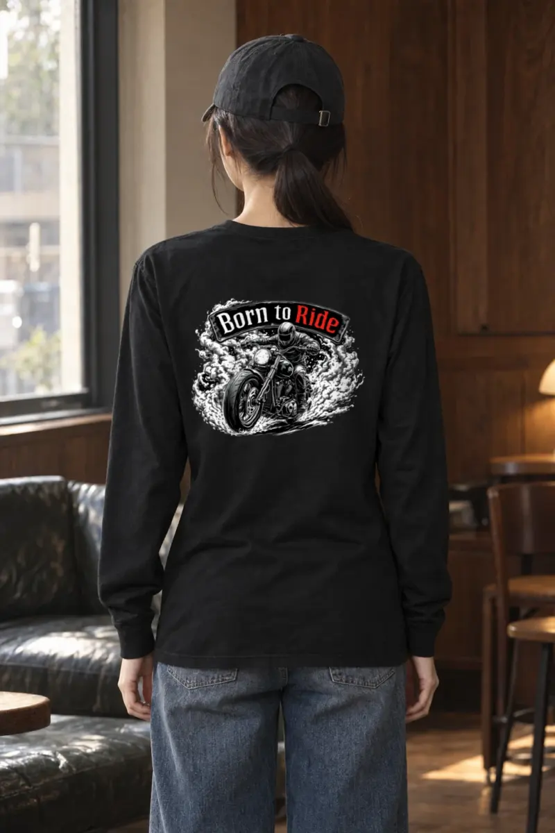 "Smoke Line Rider" Unisex Longsleeve T-shirt