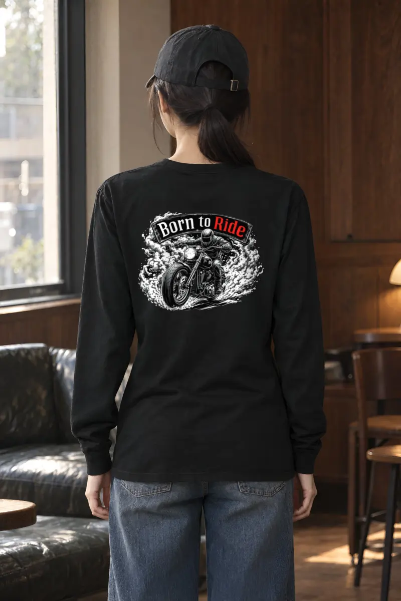 "Smoke Line Rider" Unisex Longsleeve T-shirt