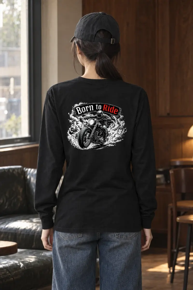 "Smoke Line Rider" Unisex Longsleeve T-shirt