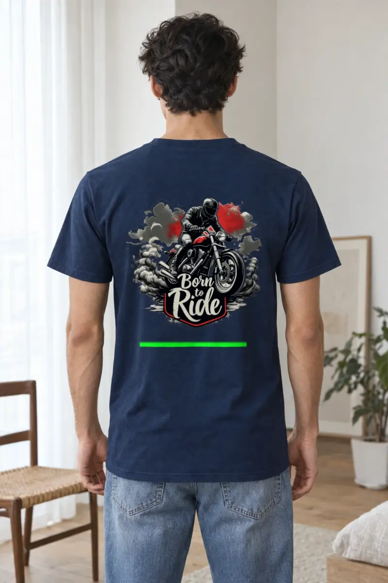 "Smoke Trail Rider" Heavyweight Unisex Crewneck T-shirt | Gildan 5000